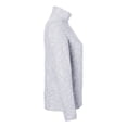 thumbnail image 6 of North End NE415W Women's Eclipse Jacquard Quarter-Zip Pullover-PLATINUM HEATHER-M, 6 of 6