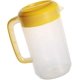 thumbnail image 3 of Jarra de plástico grande con tapa Jarra de agua para bebidas mixtas de 2500 ml para jugo de limonada caliente y fría, 3 of 4