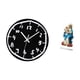 thumbnail image 5 of Reloj de pared,Reloj de pared silencioso y decorativo que no hace tictac,Reloj moderno de 12 pulgadas para pared de casa o oficina,sencillo.,Letrero de mesa,Decoración de escritorio acrílica, 5 of 8