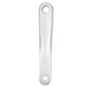 thumbnail image 2 of Yuarrent Reemplazo del brazo de la manivela de una sola cadena izquierda de aleación de aluminio para bicicleta de 170 mm (agujero cuadrado plateado) Ciclismo Yuarrent OD004386-00, 2 of 6