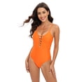 thumbnail image 3 of Women Slimming One Piece Swimsuits Tummy Control Vintage Bathing Suits, 3 of 6