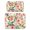 White-923, variant on Exotic Floral Coffee Bar Mat, Summer Aesthetic Diatom Mud Dish Drying Pad, Tropical Vibes Kitchen Counter Mat