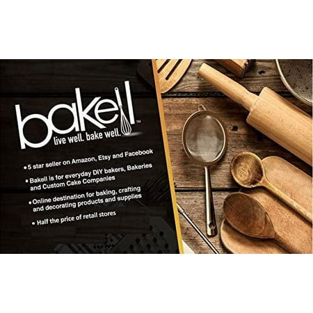 Rainbow Swirl Print Cupcake Liners (25pcs, Standard Size) Grease Resistant Cake Liners for Baking, Caking and Crafting by Bakell