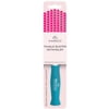 KareCo Mini Tangle Buster Flexible Professional Hair Brush, Pink & Teal, Synthetic Bristles