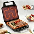 thumbnail image 2 of Waffle Maker with Removable Plates, Large Waffle Iron, 3 in 1 Panini Grill Press Breakfast Sandwich Maker, Electric Griddle, Grilled Cheese Maker, Breakfast Station, 2 of 5
