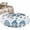 Sea Blue, variant on Runner Rug 2'x6', Blue Gnomes Christmas Washable Non-Slip Hallway Runner Rugs, Xmas Balls Tree Snowflake Wooden Bedside Rugs Floor Mats Carpet Runners for Kitchen Bathroom Laundry Room
