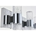 thumbnail image 5 of Vega 6 light Chrome LED Wall Sconce, 5 of 13
