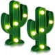 thumbnail image 1 of 2 piezas de luz LED de cactus, decoración de cactus, linda lámpara de escritorio, luz LED de noche, mini luces de dormitorio para habitación de niños, dormitorio, fiesta, jardín, decoración del hogar, 1 of 4