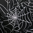 thumbnail image 2 of Miekor Furniture Spiderweb 3 Foot Holloween Bean Bag, Black and White 19951, 2 of 5