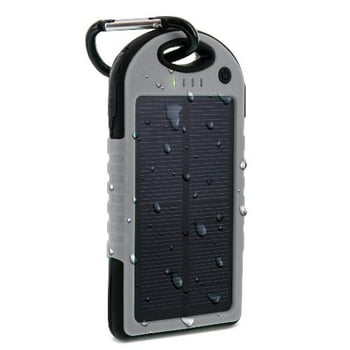 Aduro PowerUp Solar 6000mAh Dual USB Backup Battery