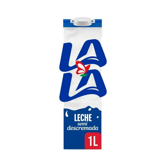 Leche Lala UHT semidescremada reducida en grasa 1 l