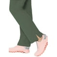 thumbnail image 4 of Med Couture Scrub Pants for Women, Jersey Waist Yoga Bottoms, 6 Pockets with Mid Rise Drawstring Waistband - MC7725, 4 of 7