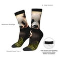 thumbnail image 4 of Vsdgher Forest Panda Crew Socks for Men & Women, Breathable Casual Athletic Ankle Socks, 4 of 6