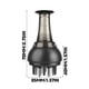 thumbnail image 2 of Great promotion Essential oils Essential Oil Scalp Solution Applicator 6 Combs Ball Type Head Oil Rollerball Massage Comb, Scalp Hair Oil Comb Scalp Care Brush(buy 2 get 10% off), 2 of 2