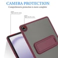 thumbnail image 5 of Dteck Slim Case for Samsung Galaxy Tab S10 FE 2025/ S9 FE 5G 10.9 Inch/ S9 11 Inch 2023  with Kickstand, Shockproof Cover with Frosted Back Shell, Winered, 5 of 6