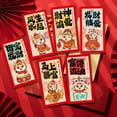 thumbnail image 5 of 6 Pack 2026 Chinese Lunar New Year Red Envelopes, Year of the Horse Themed Hong Bao for Lucky Money Gifts, Gold Foil Printed Design for Festive Occasions, 5 of 6