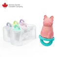 thumbnail image 1 of Melii Animal Ice Pops with Tray – Reusable Silicone Molds, 1 of 6