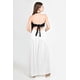 thumbnail image 3 of Vestido largo bicolor Roman Fashion /Juvenil, 06620 (Blanco) blanco CH, 3 of 5