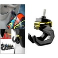 thumbnail image 4 of S SERENABLE Support de Casque de Moto Scooter en Alliage d'Aluminium avec Vis Doré, 4 of 9