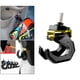 thumbnail image 4 of Soporte de casco de scooter de motocicleta de metal Soporte de bolsa de montaje de gancho doble con tornillo - dorado DYNWAVEMX Gancho para portabotellas, 4 of 8