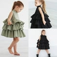 thumbnail image 1 of New Fashion Toddler Kids Baby Party Princess Ruffle Tutu Princess Formal Dress Girls Clothes, 1 of 5