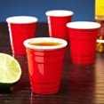 thumbnail image 3 of Red Mini Party Cup Shot Glasses Pack Of 100, 3 of 3