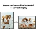 thumbnail image 5 of Americanflat 30x40 Picture Frame with Polished Plexiglass Streamline Collection Thin Border Wall - Black, 5 of 7