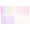 thumbnail image 4 of Clear Makeup Organizer with Independent Grid Storage for Cosmetics and Beads PP Materia, 4 of 4