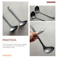 thumbnail image 3 of Bamboohart Slotted Serving Spoons Stainless Steel Ergonomic Handle 1Set 9.1In, 3 of 8
