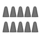 thumbnail image 1 of Inteprter 10 piezas Nib Caps Stylus resistente a los arañazos Silicona resistente al desgaste Pluma de pantalla táctil Cubierta de la punta de Electrónica Rojo brillante, 1 of 6