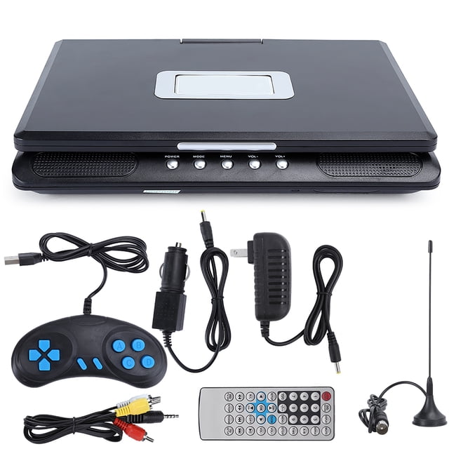 9.8 Inch Portable Mobile DVD With Mini TV High Definition Player 100-240V Home Audio VideoUS Plug Prise US