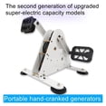 thumbnail image 3 of Dynamic Cycling Generator Fitness Power Generation Foot Pedal Hand Crank Generator Science Portable Outdoor Sports ,Handy Bright, 3 of 6