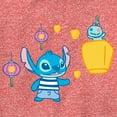 thumbnail image 2 of Boy's Lilo & Stitch Lantern Festival Scrump and Stitch  Performance Graphic Tee Red Heather Large, 2 of 4