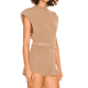 thumbnail image 4 of Txlixc Traje de 2 piezas para mujeres, chaqueta de punto sin mangas de cuello redondo de color sólido + pantalones Txlixc moda, 4 of 5