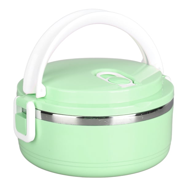 Fiambrera Térmica, Kimiss 304 Caja de Alimentos Con Aislamiente Térmico de Acero Contenedor Inoxidable Conislado Aislado, Anillo de Sellado de Silicona, Diseño de