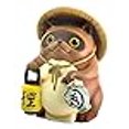 thumbnail image 3 of Japanese Tanuki Raccoon Dog Statue, 3 of 3