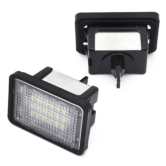 2Pcs LED license plate light for Mercedes-Benz GL ML GLK GLA GLC GLE