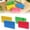 Pink+Blue+Yellow+Green, variant on YAZHPA 50 sheets Colored Index Cards 3x5, Flash Cards with Ring, Ruled Note Cards, Flash Cards for Studying, Note Cards for Office, Home(Blue)