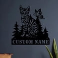 thumbnail image 3 of Custom House Sign Door Plaque Cat Animal Name Plate Customizable Address Sign Wall Decor, 3 of 6