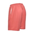 thumbnail image 5 of Men's Pajama Shorts Bottoms with Pockets Soft Lightweight Lounge Sleep Wear Plain Red, 5 of 6
