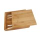 thumbnail image 3 of Cortadora de pan de bambú ajustable con recogedor, ideal para repostería y panadería, 3 of 9