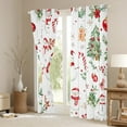 thumbnail image 3 of Castle Fairy Children Xmas Snowman Black Out Curtains,Candy Cane Curtains Pack of 2 (42x63 Each),Christmas Tree Bedroom Curtains,Super Cozy Room Decor, 3 of 6