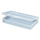 thumbnail image 3 of Inteprter Caja de plástico Organizador de maquillaje transparente Joyero resistente al desgaste Accesorios para el interior del automóvil con tapa con Almacenamiento y organización del hogar Inteprter HA059923-00, 3 of 6