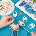 thumbnail image 6 of 100 Pcs Wooden Floss Drops Embroidery Floss Storage Thread Organizers, 6 of 20