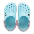 thumbnail image 4 of Zapatos Crocs Crocband para Niños Zuecos Azul Hielo Blanco Talla 5, 4 of 6