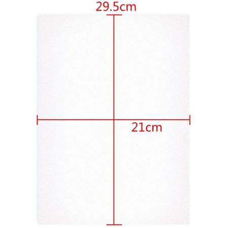 100 Pcs White Shimmer Paper Size Double Sided 1 Gsm Ideal For Letter Paper Printing Packaging Crafts 297mm X 210mm Walmart Canada