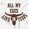 thumbnail image 2 of All Exes Live In Texas Lonestar State Womens Fitted Plus Size Graphic Tee Brisco Brands 3X, 2 of 5