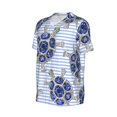 thumbnail image 2 of Rocae Turtle with Blue Stones for Breathable Men's Baseball T-Shirt Fashionable Casual Baseball Jersey, Moisture-wicking Sportswear Large, 2 of 9