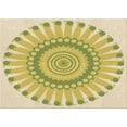 thumbnail image 1 of Ahgly Company Indoor Rectangle Patterned Cookie Brown Area Rugs, 2' x 5', 1 of 6