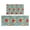 Pioneer Flower Floral-2, variant on Pioneer Flower Floral Print Pattern Kitchen Rugs Sets Of 2, Anti Fatigue Non Slip Washable Floor Mats for Kitchen Sink Laundry, 17X30 Inch   17X47 Inch